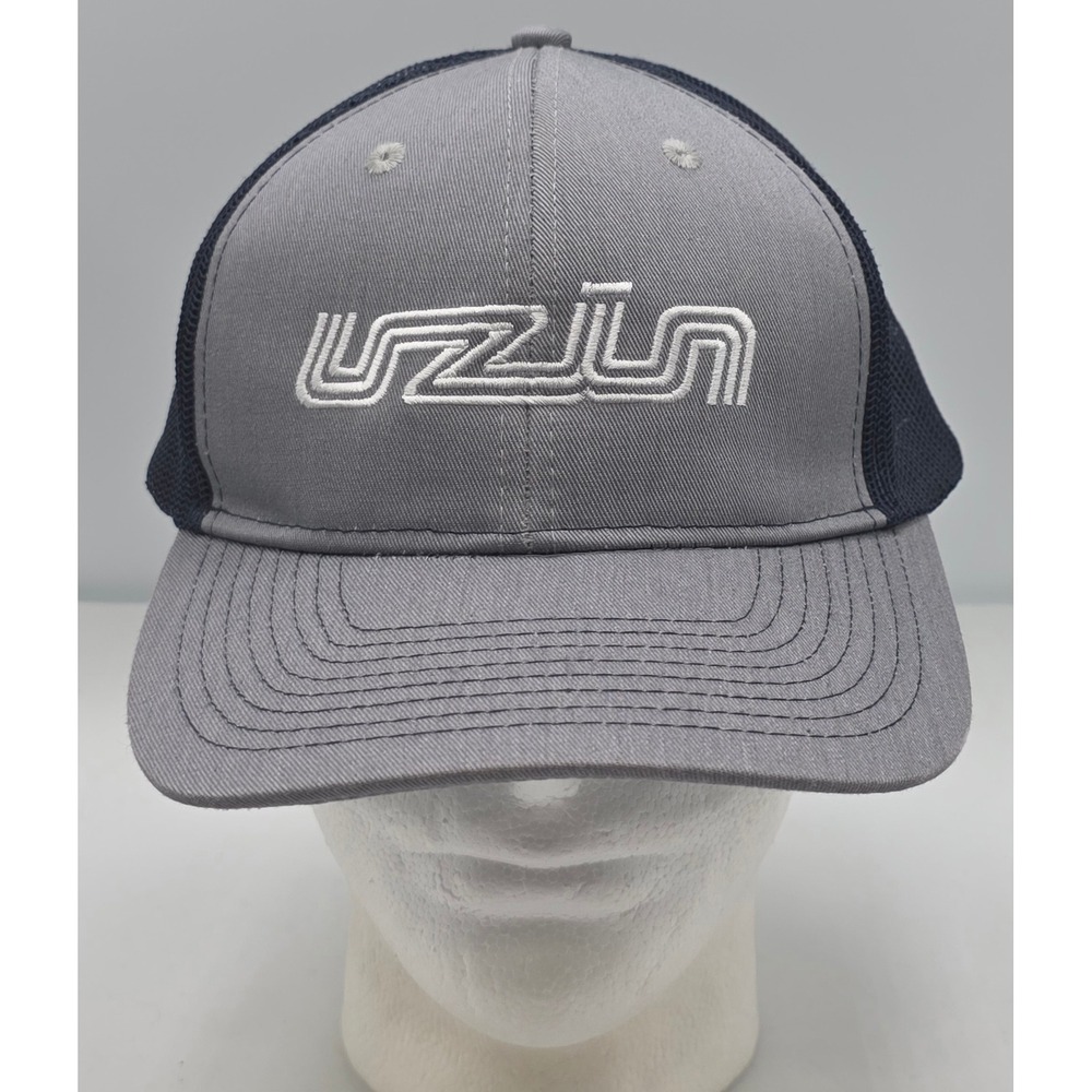 Port Authority Uzin Utz Trucker Hat Gray Flooring Trade Show Snapback Cap
